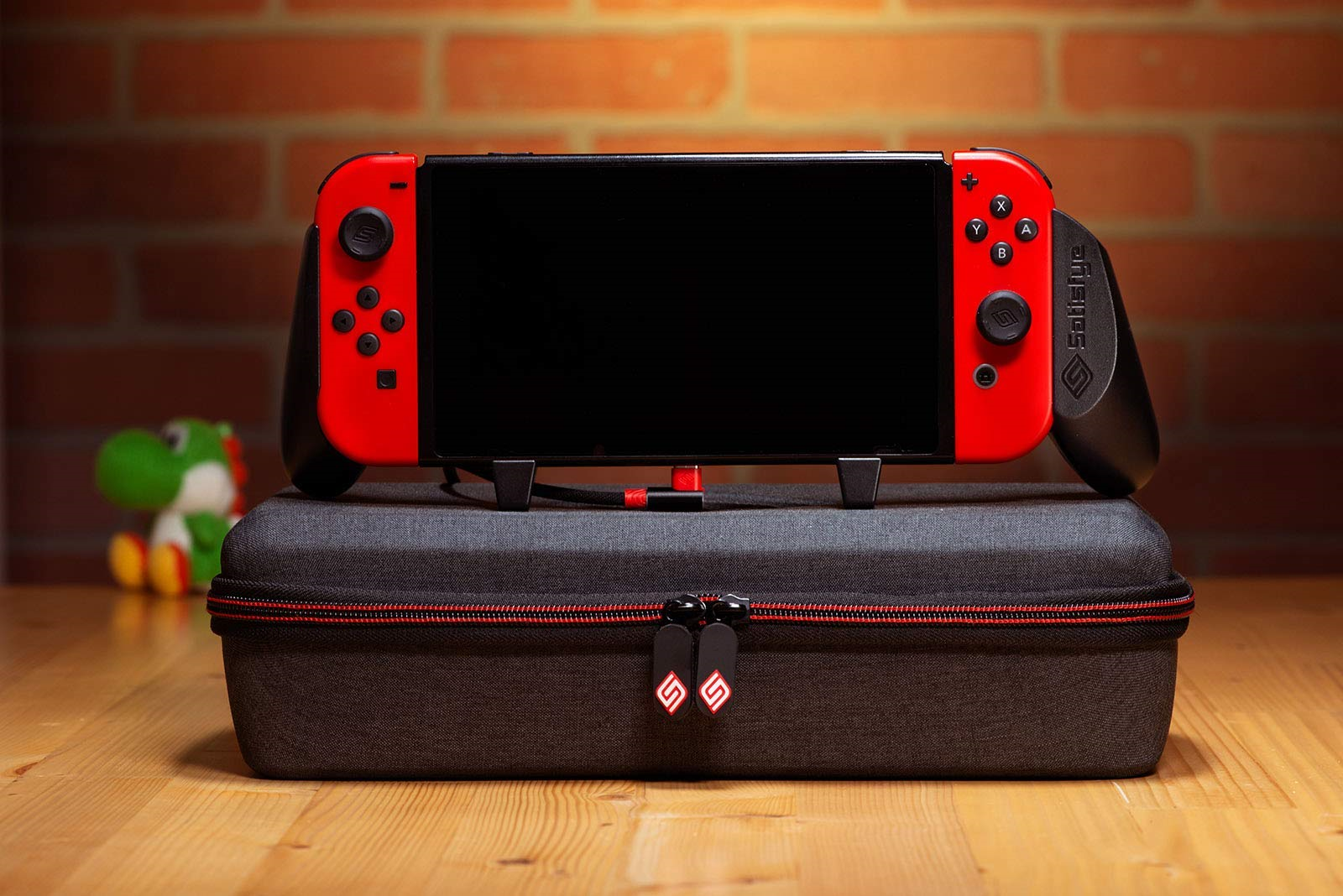 The Satisfye gaming grip and case, the ultimate switch accessories.