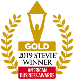 2019 US Stevie Gold Winner Badge